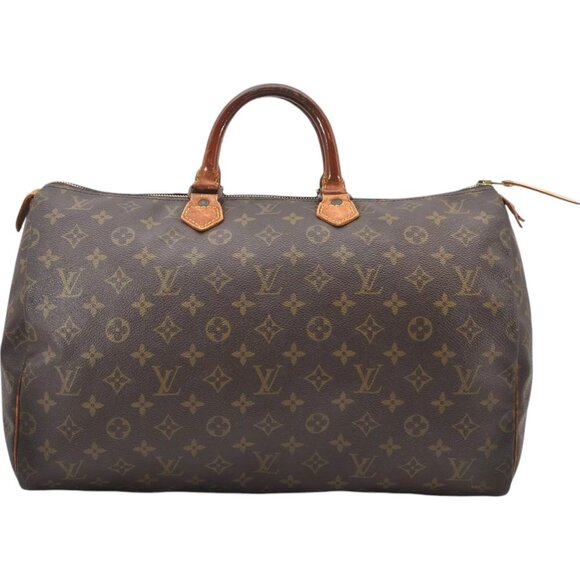 138284AU (V4) Louis Vuitton Travel Bag Speedy 40 Brown Monogram - Picture 1 of 12